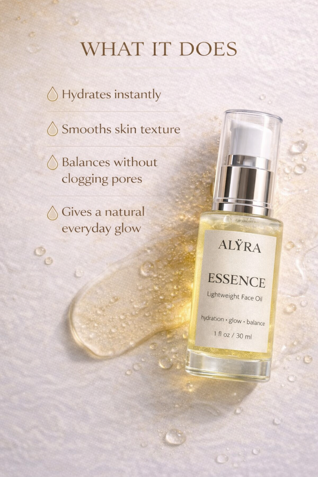 ALŸRA Essence — Lightweight Face Oil