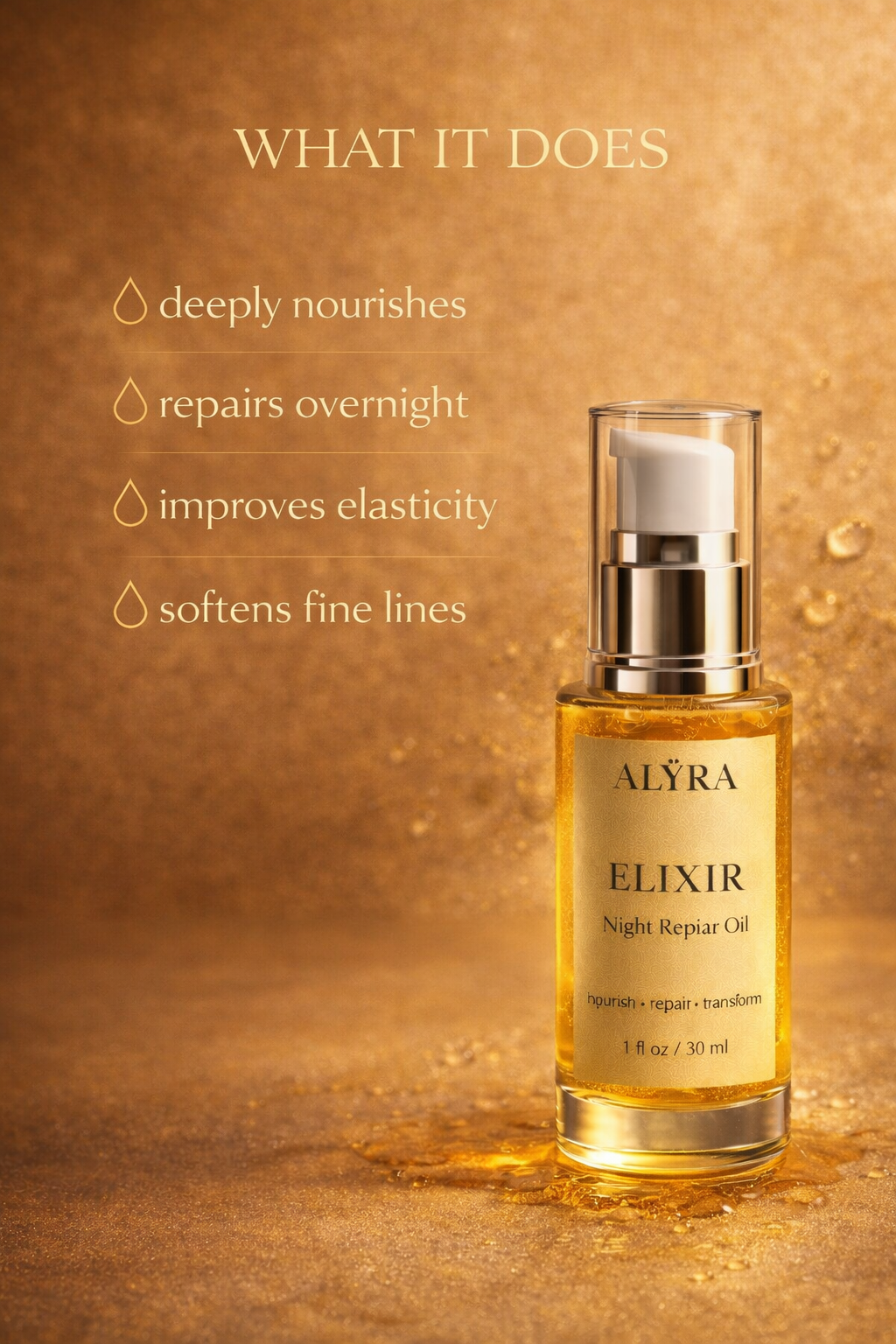 ALŸRA Elixir — Night Repair Oil