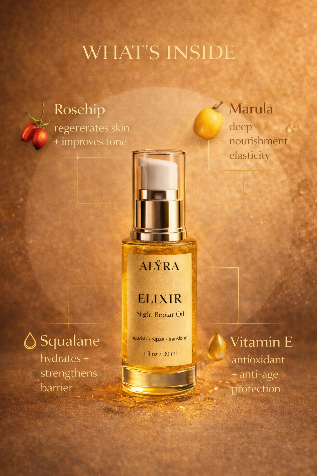 ALŸRA Elixir — Night Repair Oil